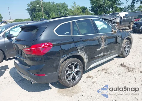 2018 BMW X1 xDrive28I из США, поврежденный, VIN WBXHT3C38J5K31608